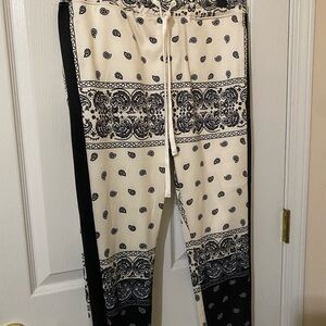 Rebel Minds Paisley Track Suit ( Top And Bottom) soze Med